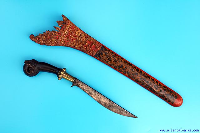 Oriental-Arms: Very Fine Ceremonial Knife from Bali, Indonesia