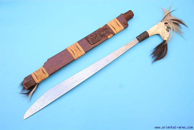 Oriental Arms Mandau Sword Of The Dayak Head Hunters Borneo