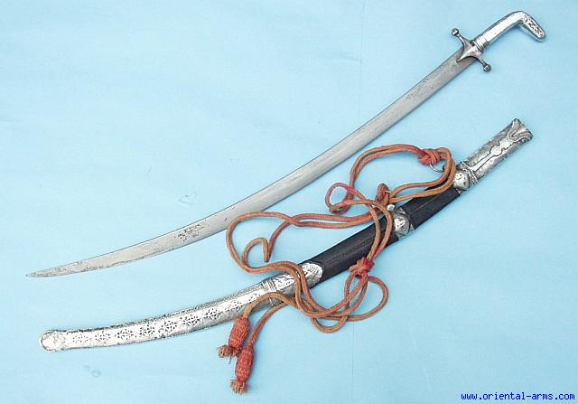 ancient arabian scimitar sword