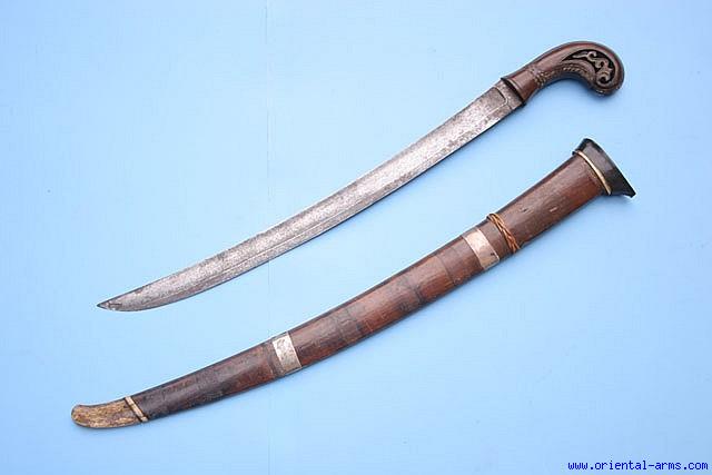 Oriental-arms: Unusual Parang Sword With Military Blade