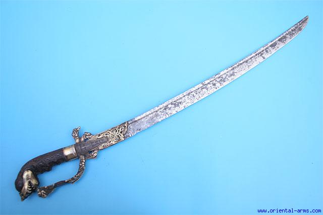 Oriental-Arms: Very Good 18 C. Kastane Sword Sri-Lanka