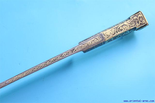 Oriental-arms: Fine, Very Long And Heavy Flyssa Sword, Morocco